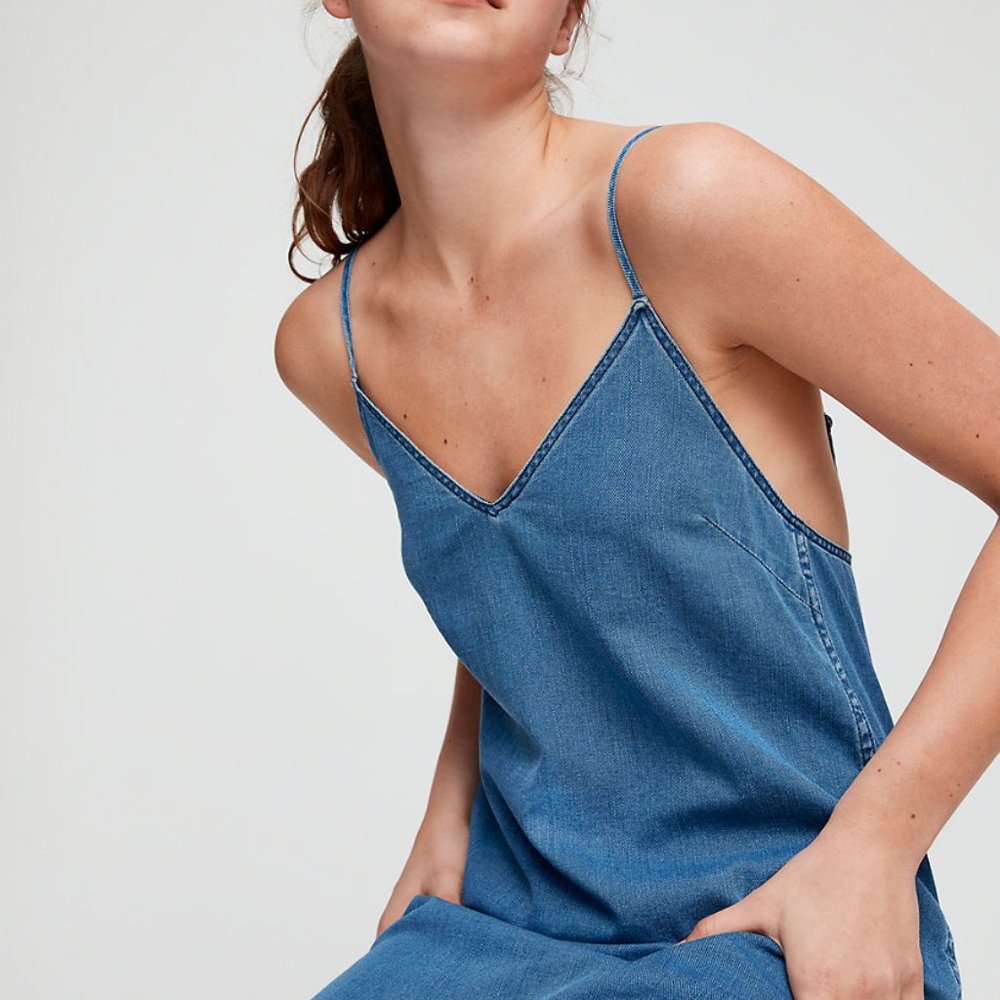 Wilfred Free Vivienne Dress V-neck, tank dress